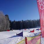 Hotová trať - boule před cílem